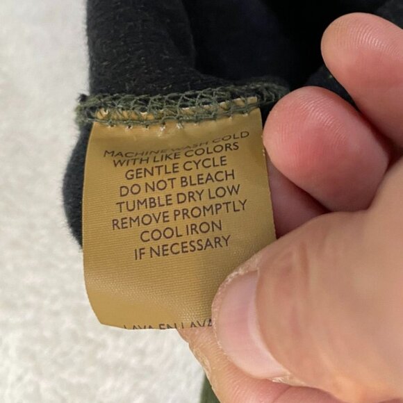 Buckhorn River Men's Sweater XXL 1/4 Zip Pullover Knit Cozy Casual Green - Picture 6 of 9